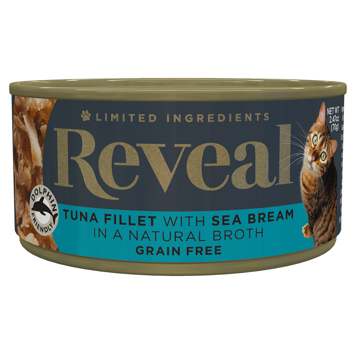 Tuna & Seabream Grain Free Canned Cat Food Reveal