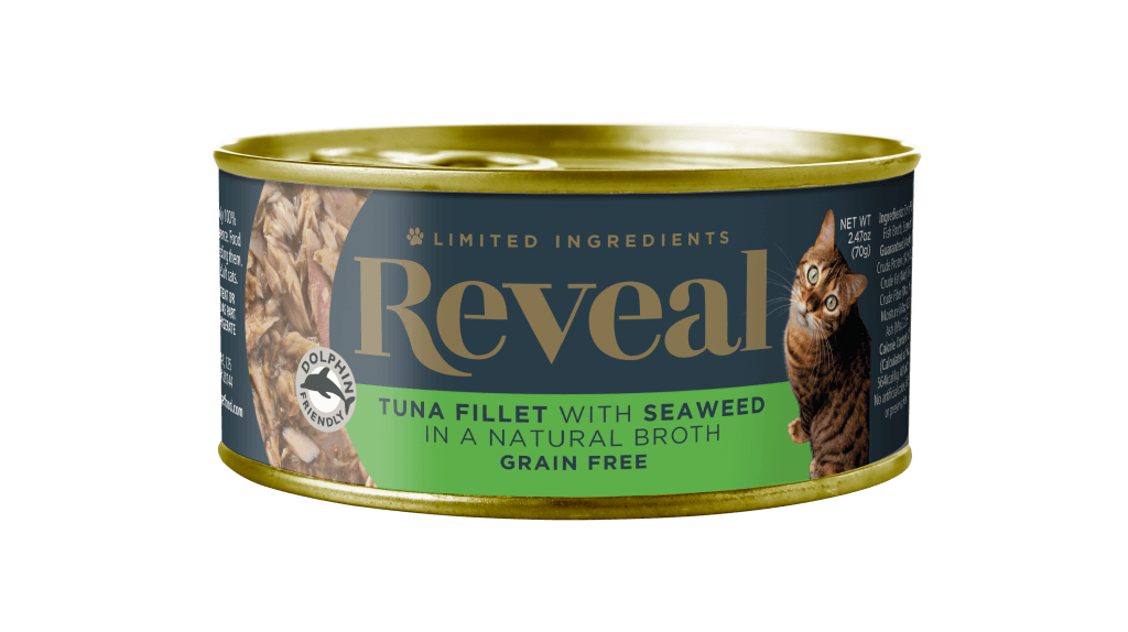 Tuna & Seaweed Grain Free Canned Cat Food Reveal