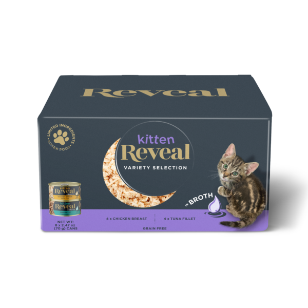 Kitten Variety Pack Grain Free Canned Cat Food Reveal