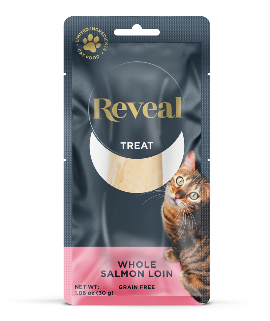 Reveal Pet Food Cat Treats Whole Salmon Loin