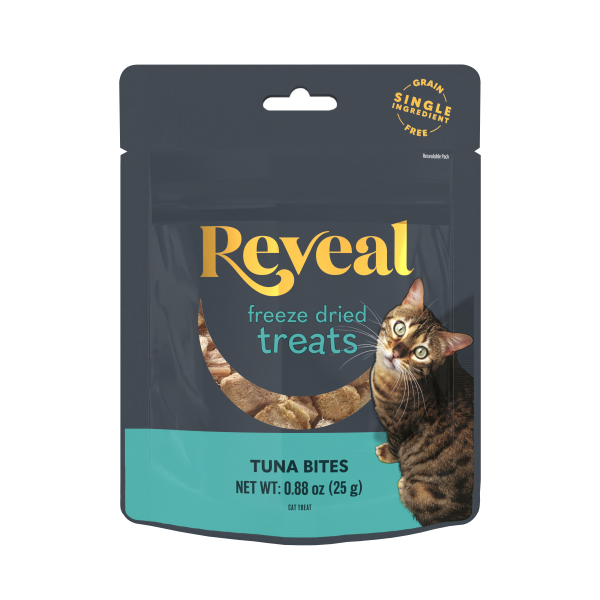 Reveal Freeze Dried Treats Tuna Bites 0.88 oz Pouch