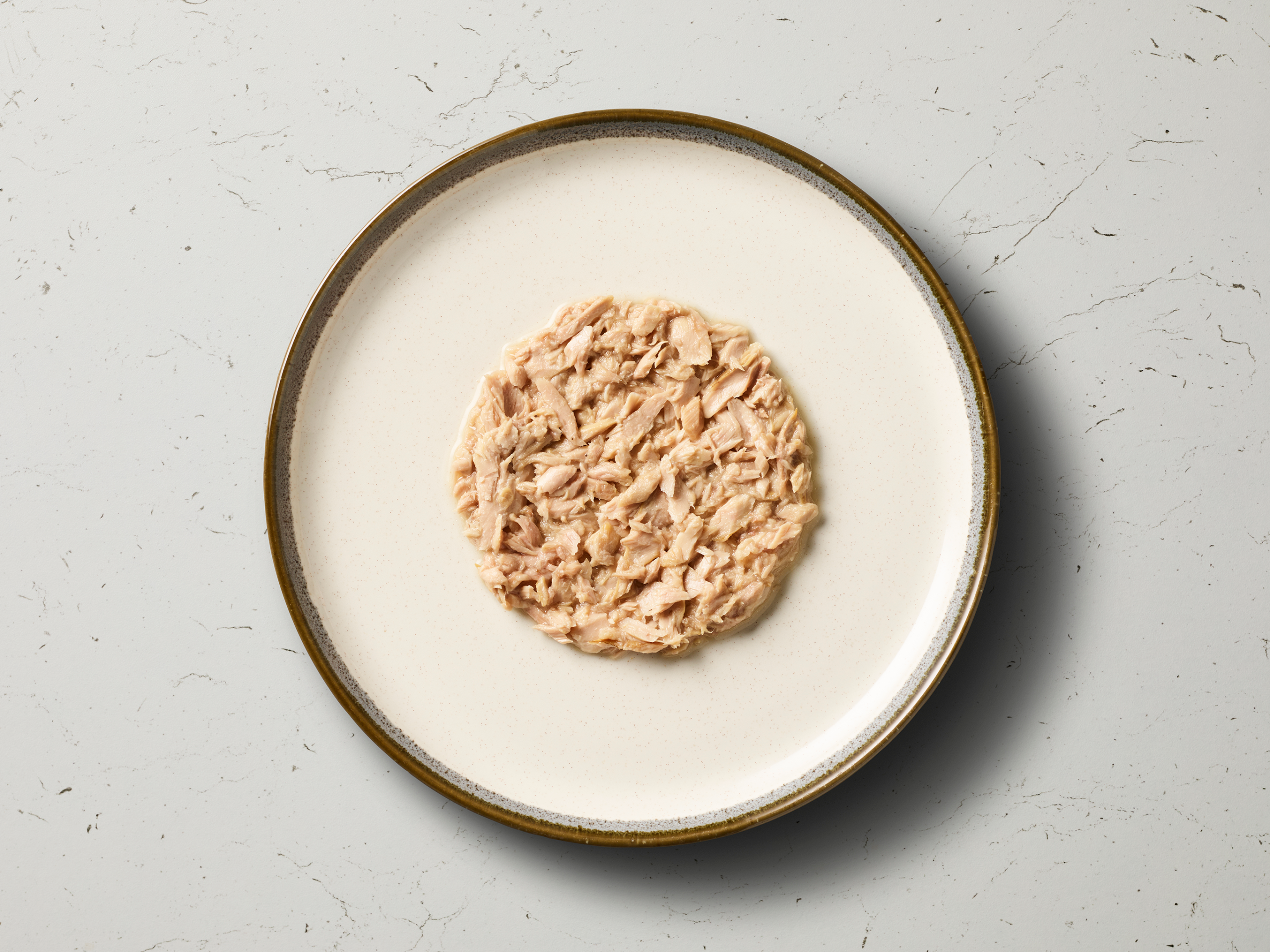 Reveal Entrees Tuna in Broth on a Plate
