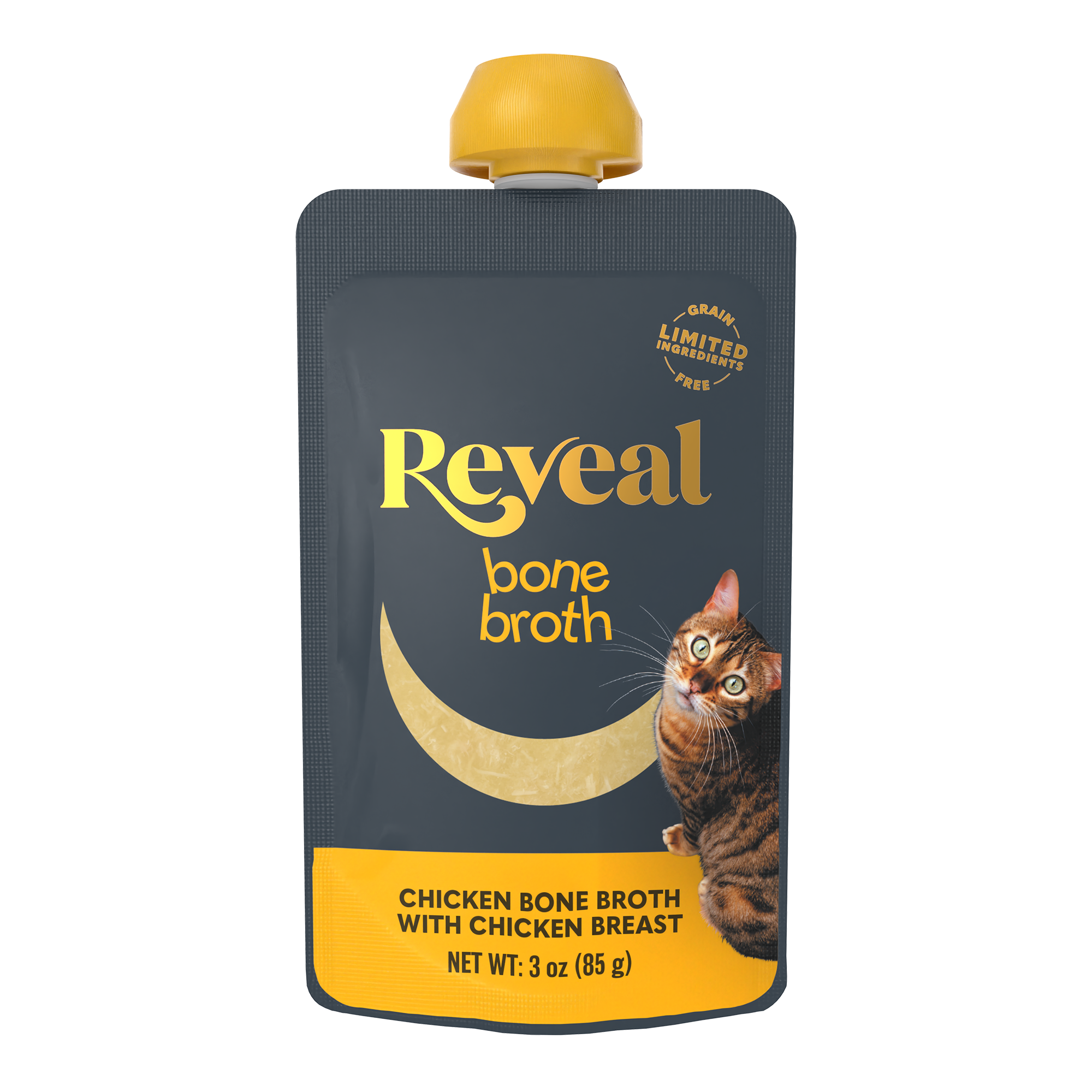 Reveal Chicken Bone Broth Spout Pouch 3 oz